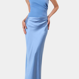 Ника Дълга Рокля за Партито с Асиметричен Изрез