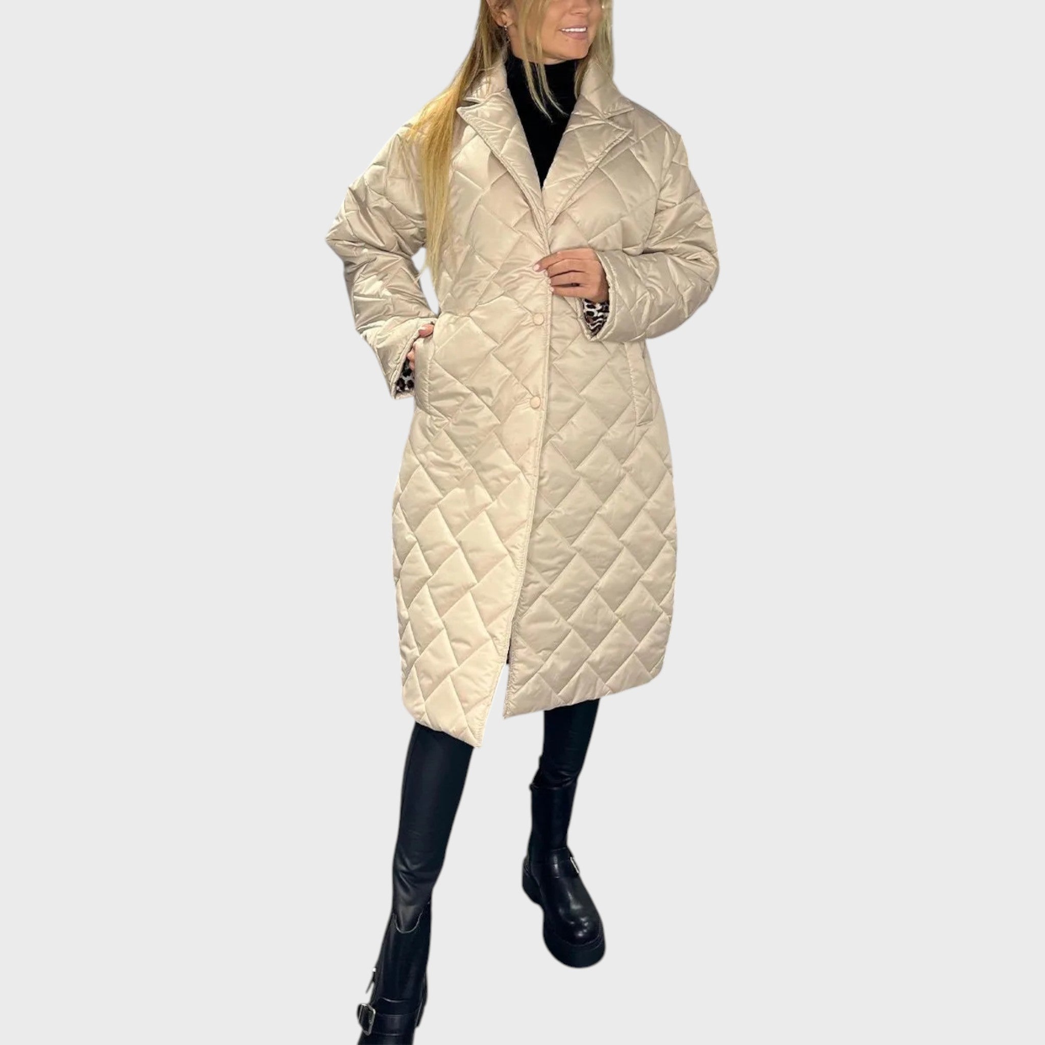 Лилия – Дамско капитонирано зимно яке