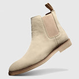 Ангел | Ботуши от кадифе стил Челси