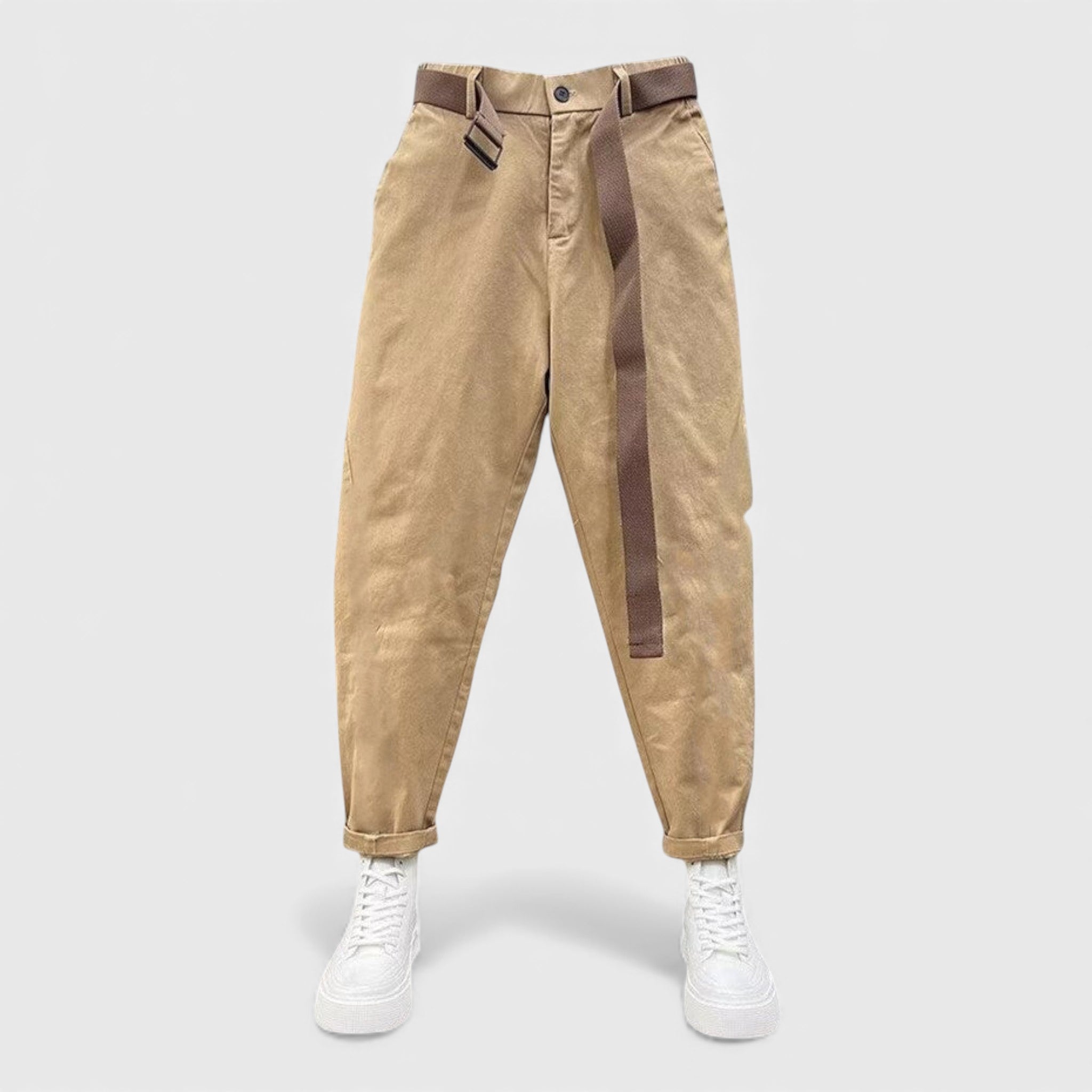 Лоран - Капри панталони с колан