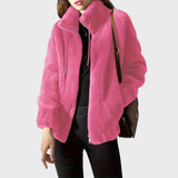 Вера - Пухкаво зимно яке с висок яка