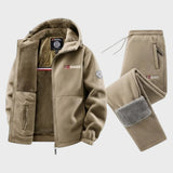 Борис - Мъжки поларен суичър с качулка