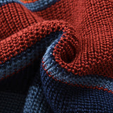 Виктор - Мъжка плетена жилетка с шал яка