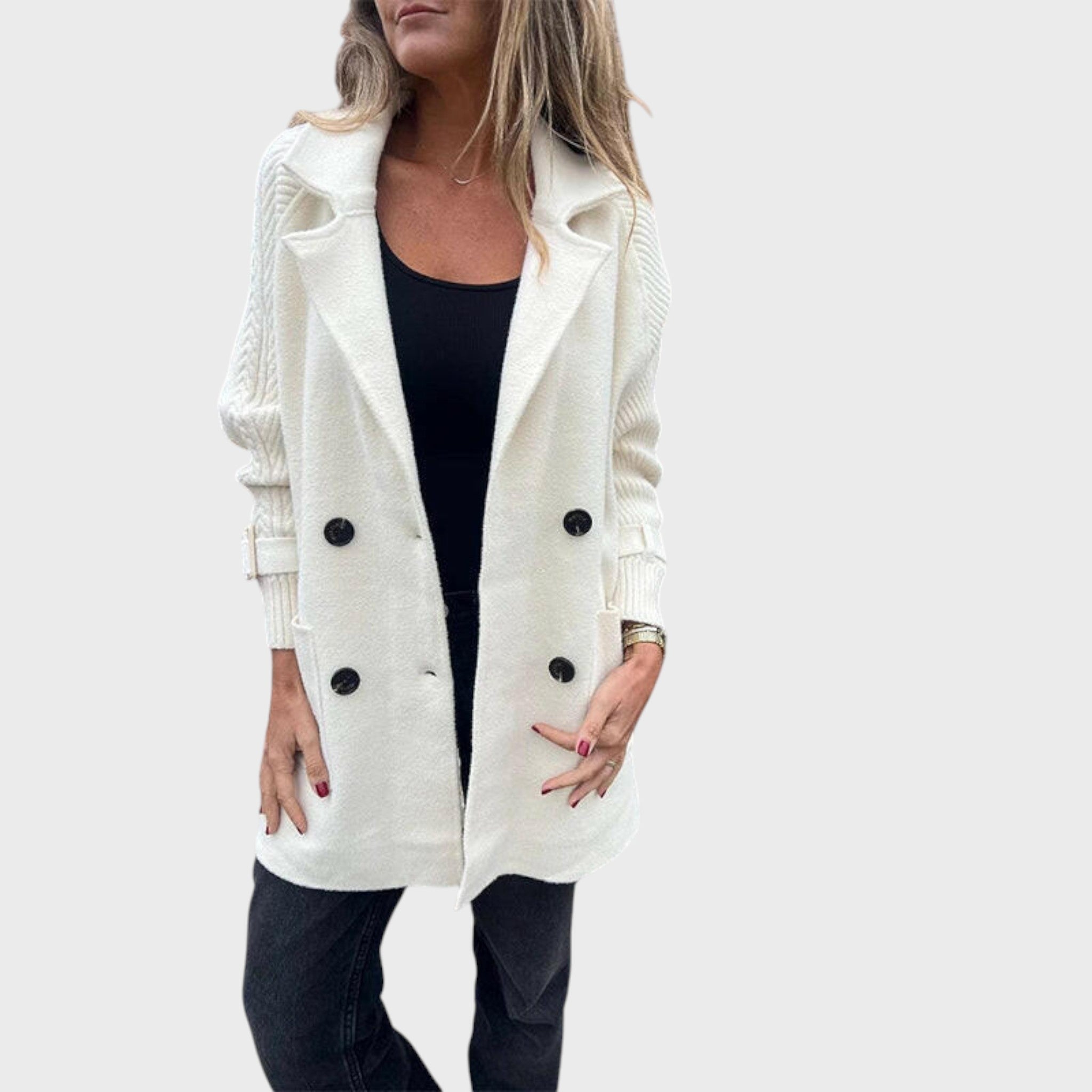 Калина - Яке с плетени ръкави