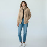 Вера - Пухкаво зимно яке с висок яка