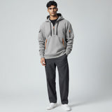 Стоян - Мъжки суитшърт с качулка и джобове