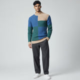 Теодор - Пуловер с висока яка и дълъг ръкав