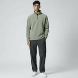 Борис - Мъжки поларен суичър с къс цип