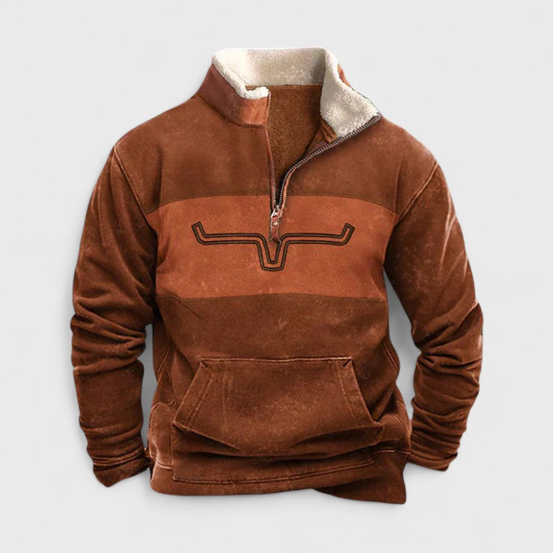 Иван - Винтидж Суитшърт с Ренесансов Принт